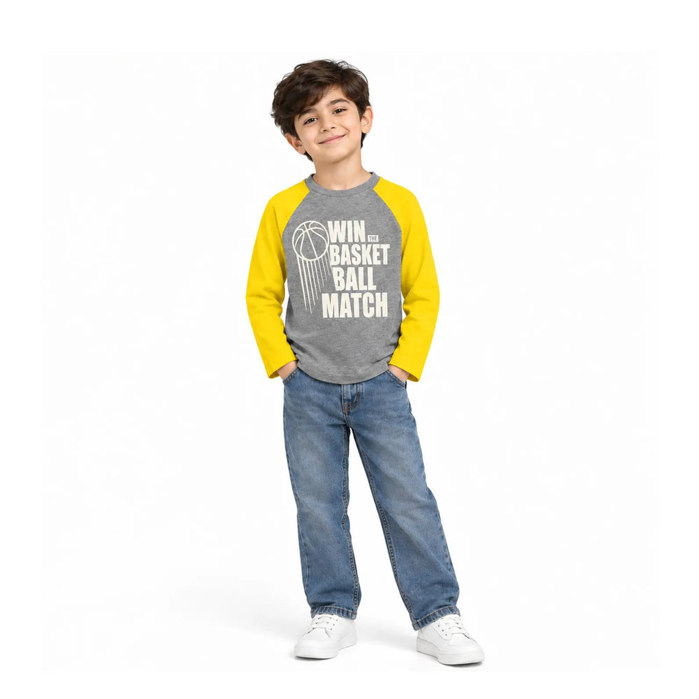 Premium Boys’ Full-Sleeve T-Shirt