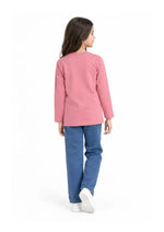 Premium Girls’ Graphic Full-Sleeve T-Shirt