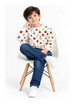 Kids’ All-Over Fruit Print Sweatshirt