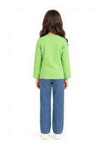 Girls’ Printed Full-Sleeve T-Shirt
