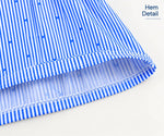 Girls’ Premium Woven Striped Frock