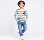 Boys Striped Jersey T-Shirt
