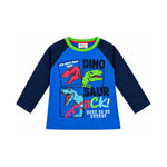 Boys’ Dino Attack Raglan Full-Sleeve T-Shirt