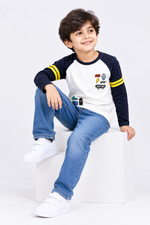 Premium Boys’ Raglan Graphic Full-Sleeve T-Shirt