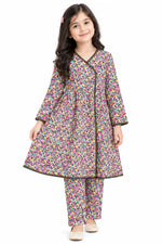 Premium Girls’ Printed Woven 2-Piece Suit