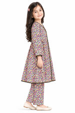 Premium Girls’ Printed Woven 2-Piece Suit