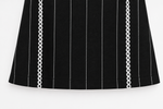 Premium Girls’ Woven 2-Piece Set – Striped Frock & Trouser