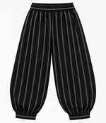 Premium Girls’ Woven 2-Piece Set – Striped Frock & Trouser