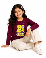 BIG SISTER Kids Full-Sleeve T-Shirt