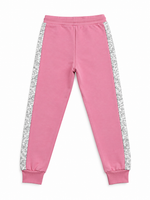 Girls Girls Pink Trouser with Printed Side Panels