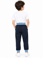 Boys’ Navy Blue Casual Trousers