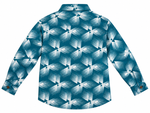 Boys’ Geometric Printed Full-Sleeve Shirt