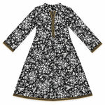 Girls Printed Flared Frock