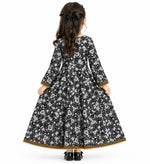 Girls Printed Flared Frock