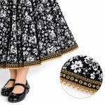 Girls Printed Flared Frock