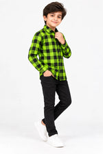 Premium Boys’ Checkered Shirt