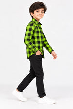 Premium Boys’ Checkered Shirt