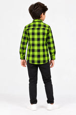 Premium Boys’ Checkered Shirt
