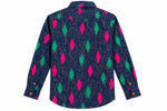 Boys’ Printed Full-Sleeve Casual Shirt