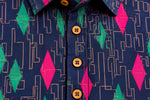 Boys’ Printed Full-Sleeve Casual Shirt