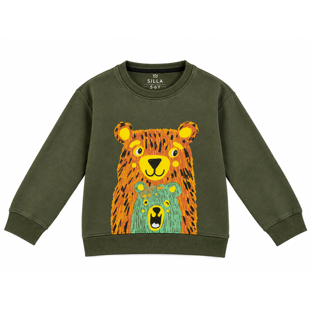 Boys’ Printed Crewneck Sweatshirt