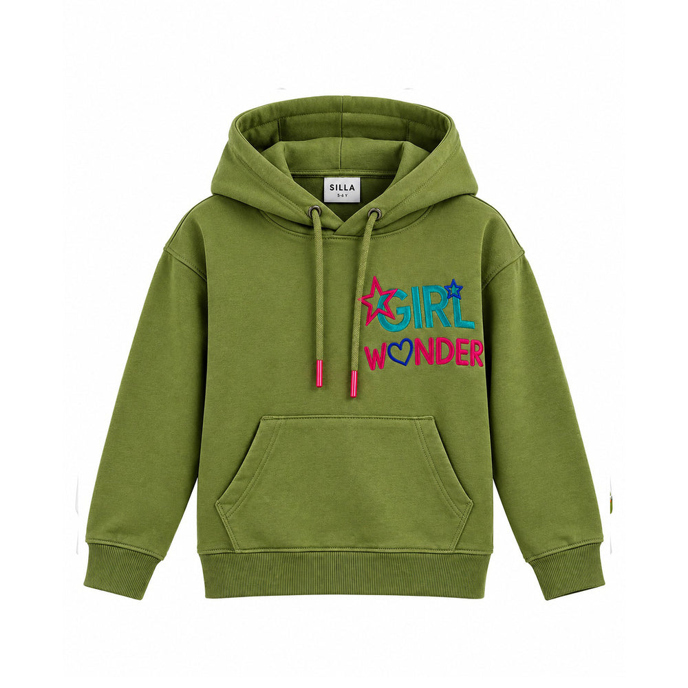 Girls’ Printed Hoodie & Trouser Set