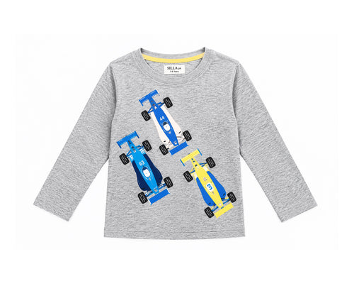 Premium Kids Boys Long-Sleeve T-Shirt