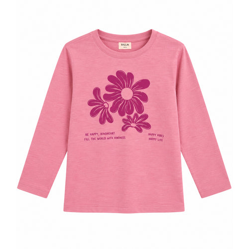 Premium Girls’ Graphic Full-Sleeve T-Shirt