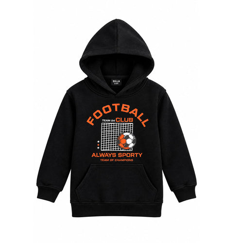 Boys’ Football Printed Hoodie & Trouser Set