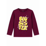 BIG SISTER Kids Full-Sleeve T-Shirt