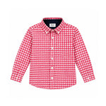 Boys’ Red Checkered Shirt