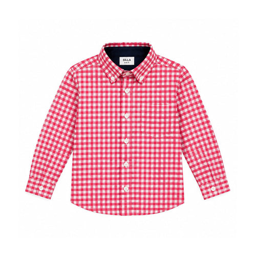 Boys’ Red Checkered Shirt