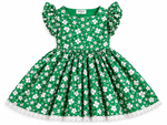 Girls Floral Printed Frock