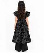Girls' Floral Ruffle Dress