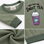 Girls Printed Sweatshirt