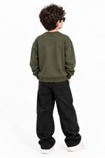Boys’ Printed Crewneck Sweatshirt
