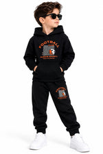 Boys’ Football Printed Hoodie & Trouser Set
