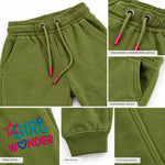 Girls’ Printed Hoodie & Trouser Set