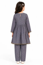 Girls’ Printed Kurta & Palazzo Set