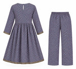 Girls’ Printed Kurta & Palazzo Set