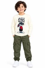 Premium Boys’ Graphic Full-Sleeve T-Shirt
