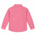 Boys’ Red Checkered Shirt