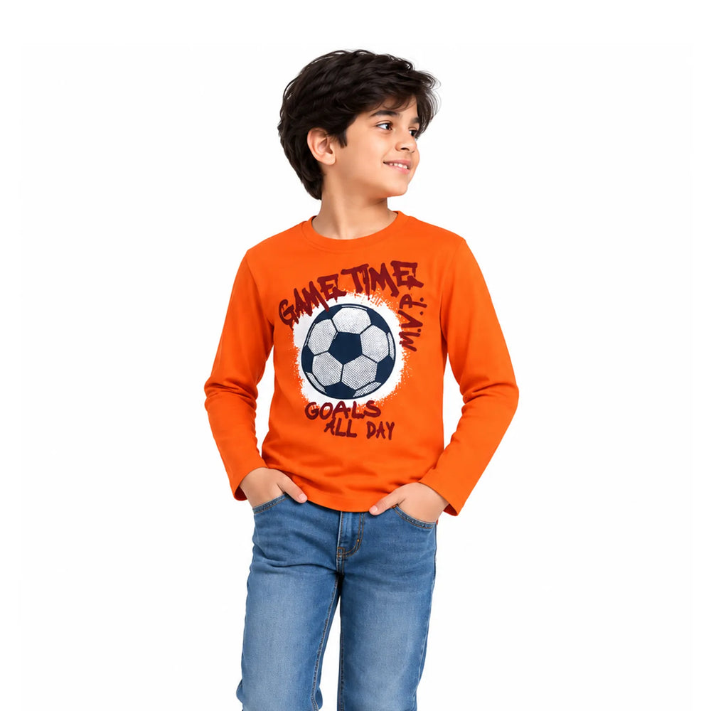 Premium Boys’ Full-Sleeve T-Shirt